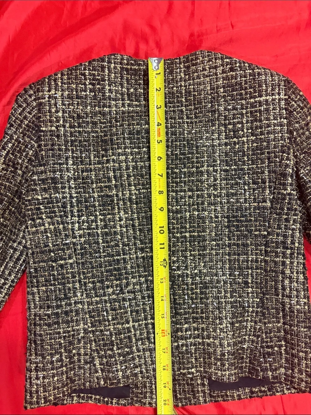 WOW POSHMARK - Authentic Michael Kors NWOT Tweed Style Gold & Black
